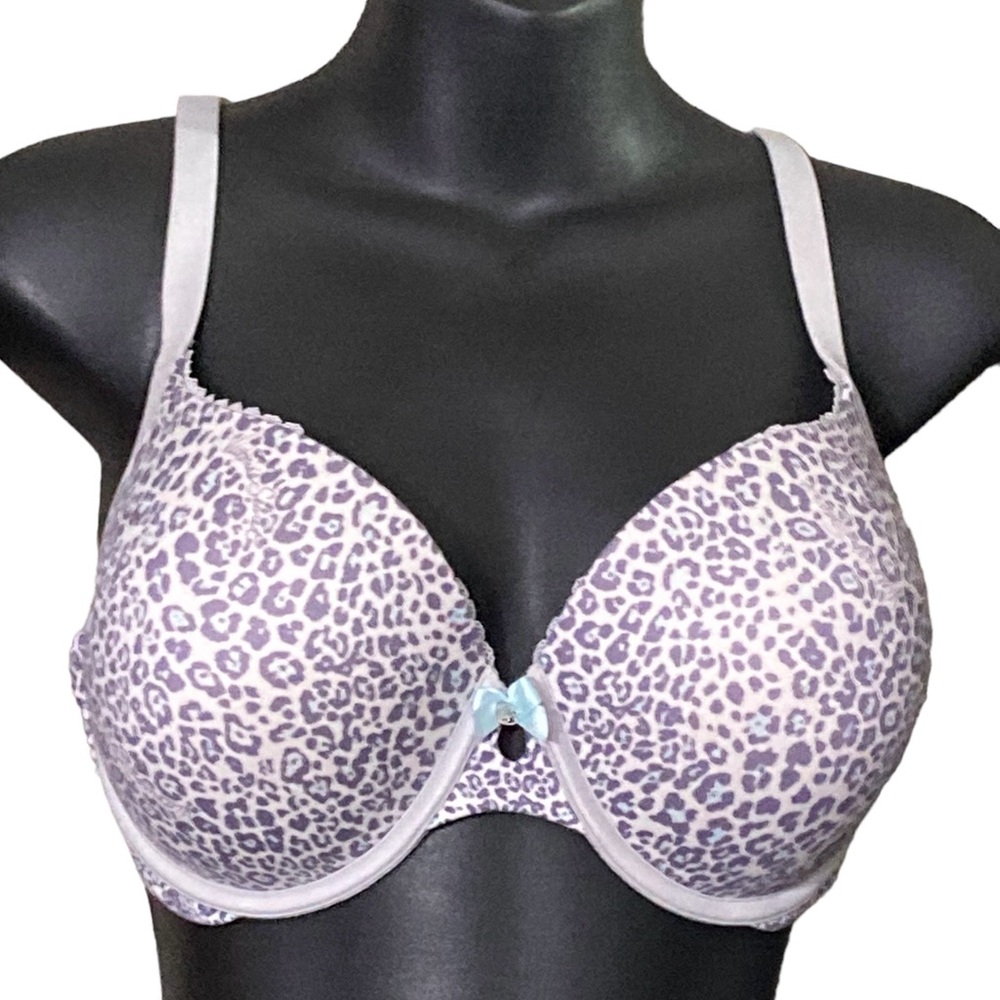 Victoria’s Secret Body Perfect Shape Leopard Print Bra - Size 36DD